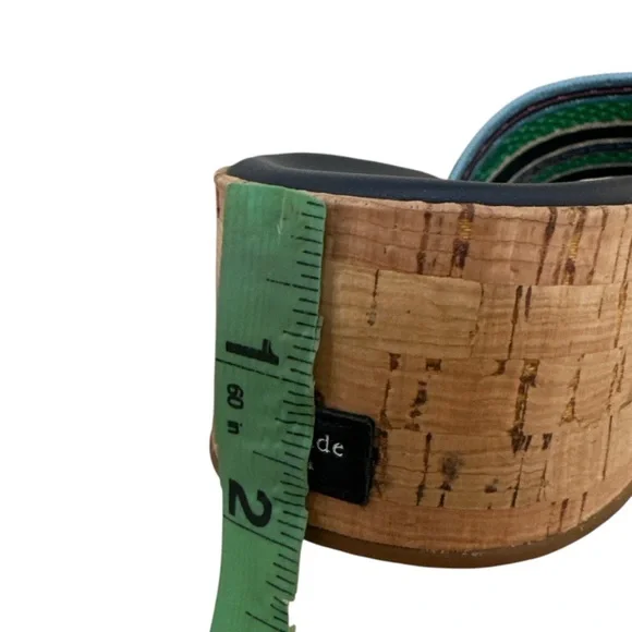 KATE SPADE NEW YORK Stripped Breeze Slide Platform Wedges - Picture 10 of 10